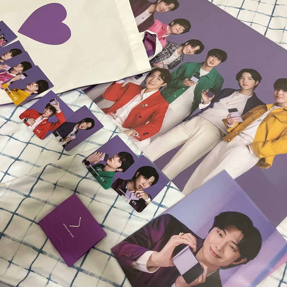 BTS x Samsung limited edition